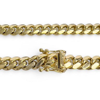 14k Yellow Gold Miami Cuban Link 6.00mm Chain Bracelet 8.75" 26.2g