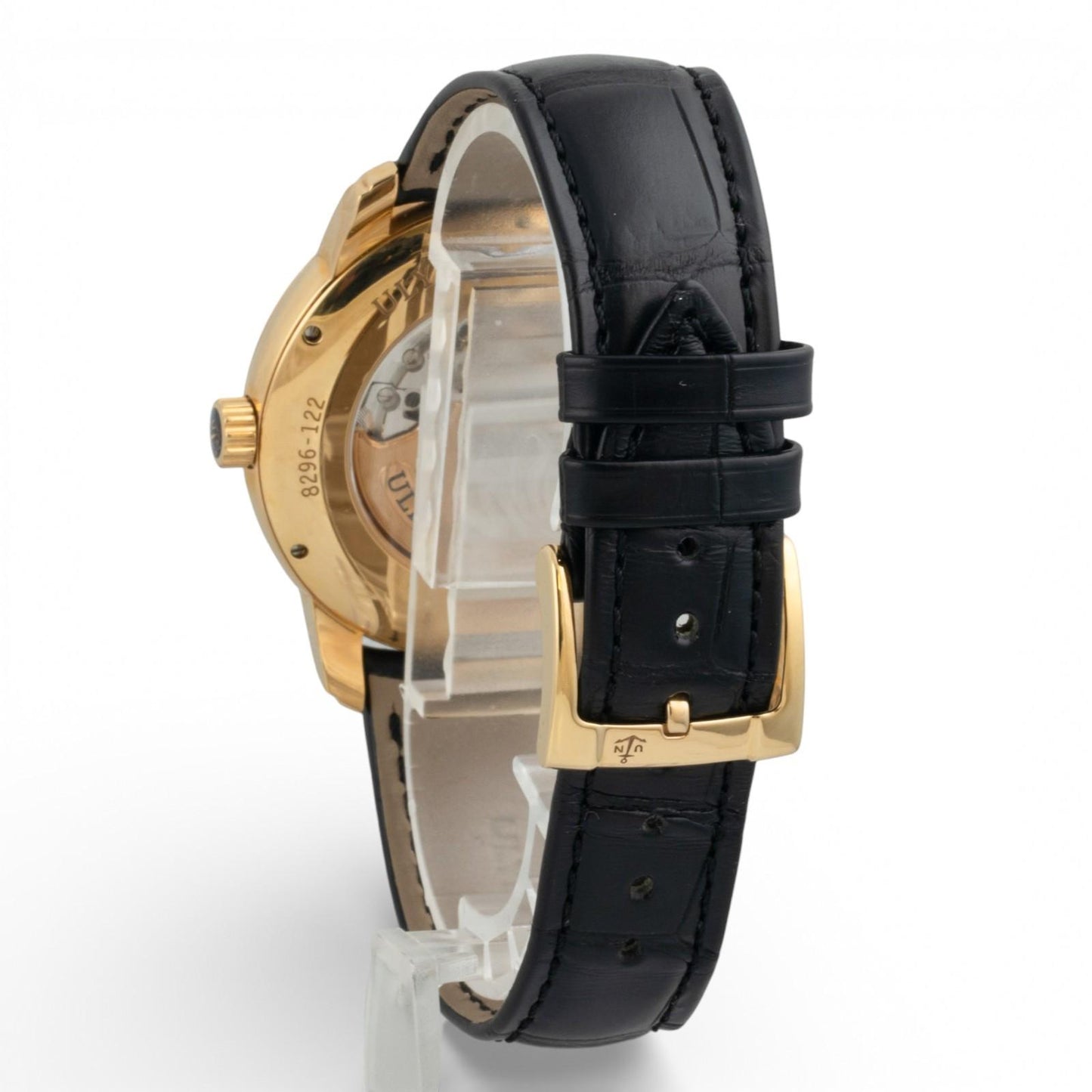 Ulysse Nardin Classico Luna 18K Yellow Gold 40mm Auto Moonphase 8296-122 w/ BOX