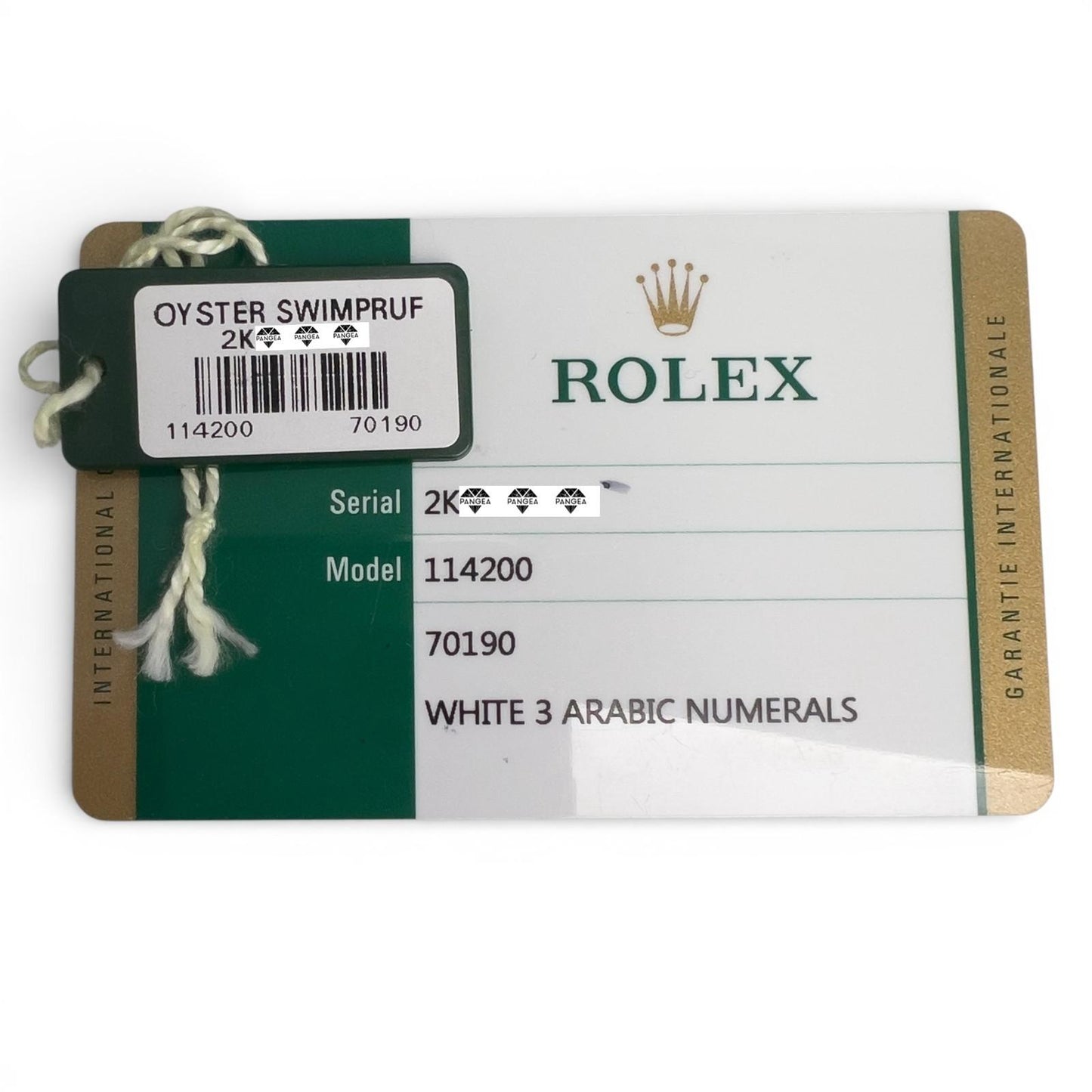 2015 Rolex Air King 114200 White 3-6-9 Arabic Dial 34mm Steel Watch BOX + PAPERS
