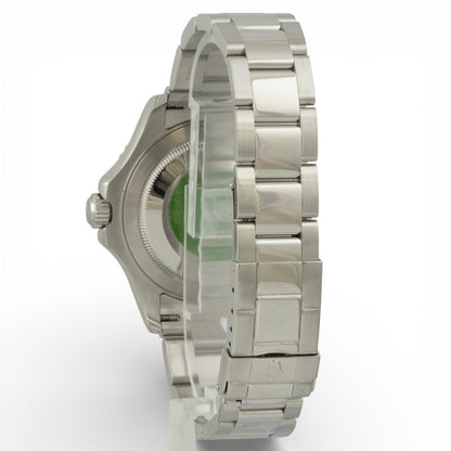 2001 Rolex Yacht-Master YM1 Platinum Stainless Steel 40mm 16622 BOX + PAPERS