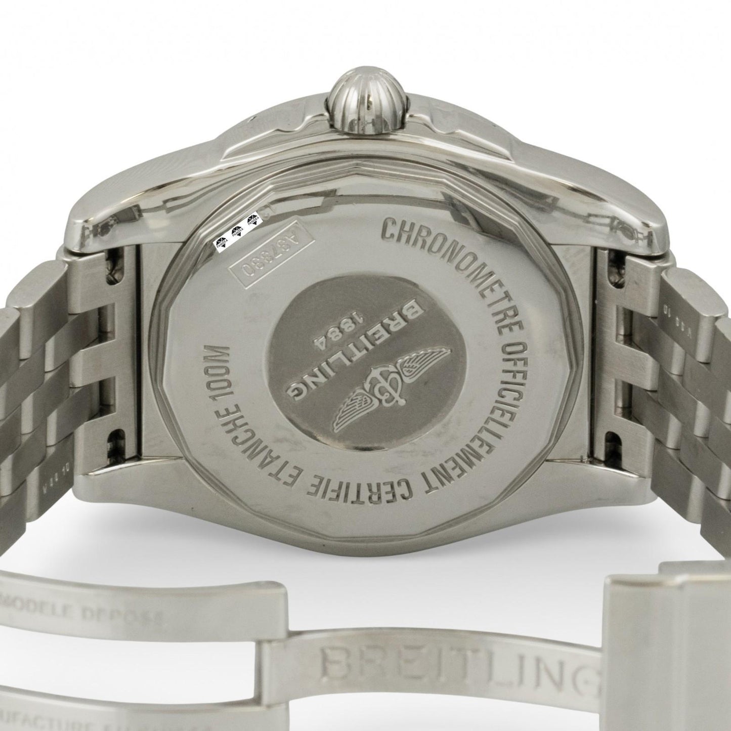 Breitling Galactic Steel MOP Diamond Automatic Ladies 36mm A37330 BOX + PAPERS