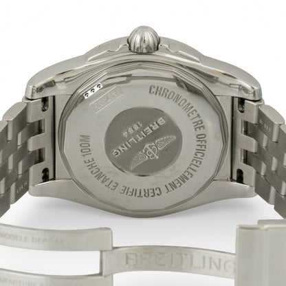 Breitling Galactic Steel MOP Diamond Automatic Ladies 36mm A37330 BOX + PAPERS