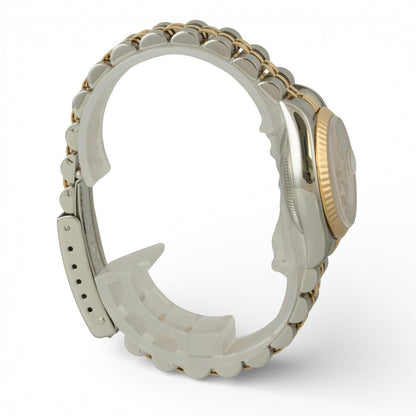 1993 Rolex DateJust 6917 26mm Cmampagne Steel & 18k Gold Ladies JUBILEE Watch