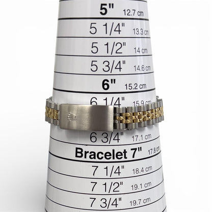 1993 Rolex DateJust 6917 26mm Cmampagne Steel & 18k Gold Ladies JUBILEE Watch