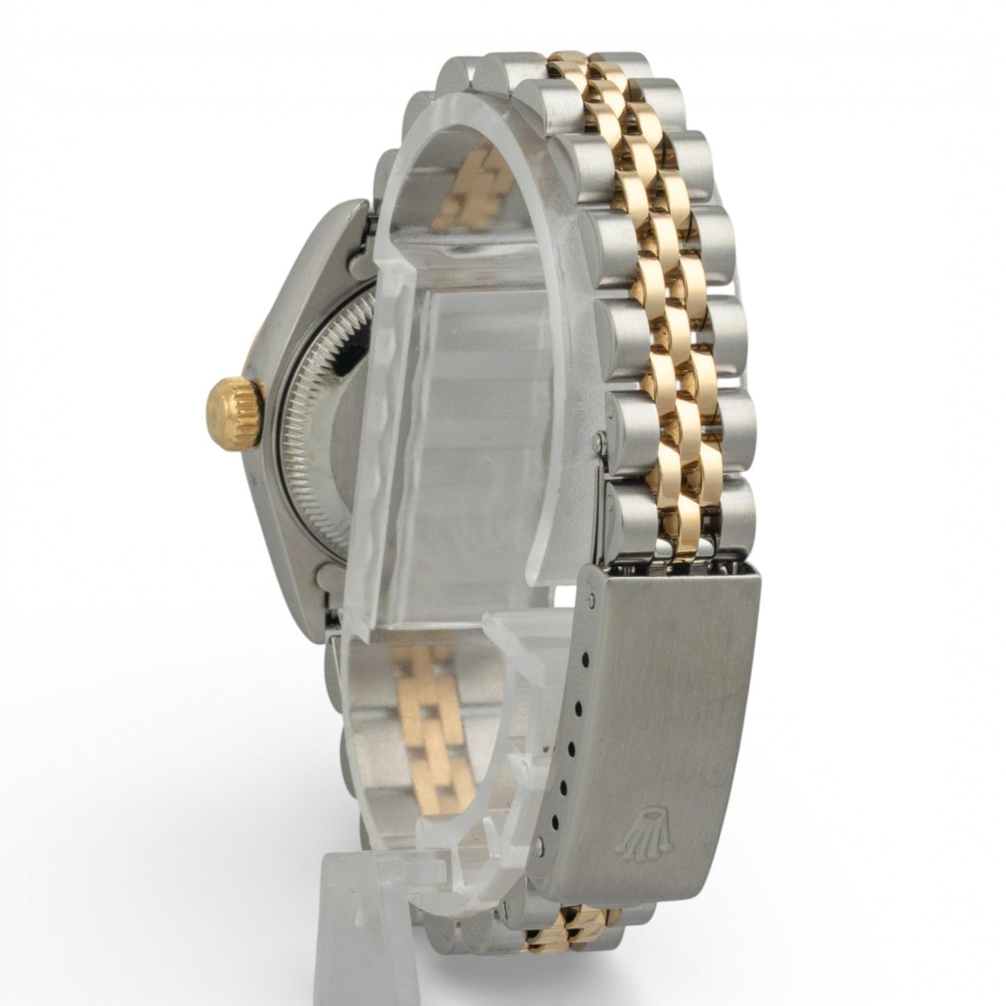 1999 Rolex Ladies DateJust 79173 Steel & 18k Yellow Gold Gray Roman Jubilee 26mm