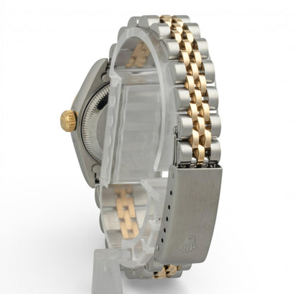 1999 Rolex Ladies DateJust 79173 Steel & 18k Yellow Gold Gray Roman Jubilee 26mm