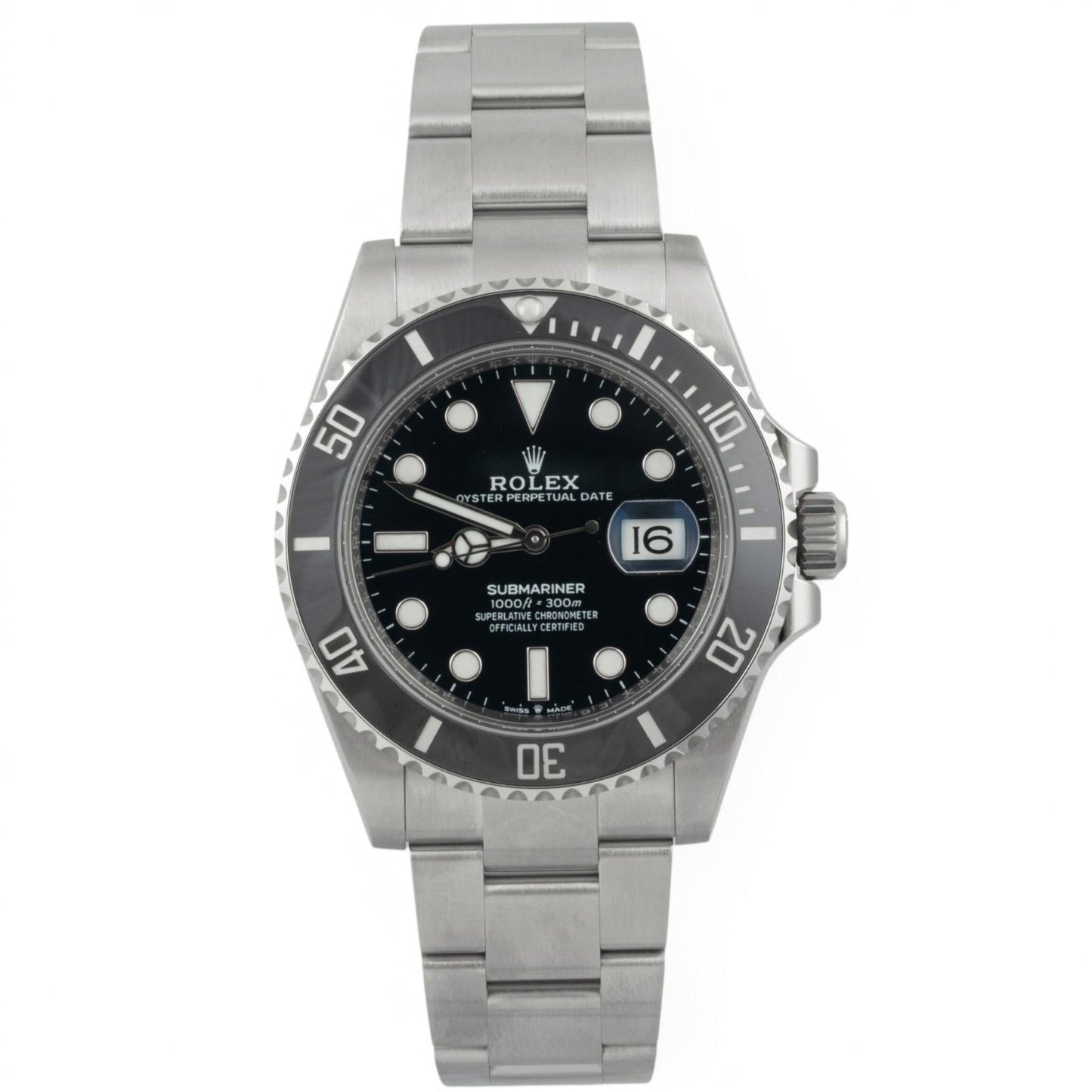2023 Rolex Submariner Black Stainless Steel Ceramic 41mm 126610 LN BOX + PAPERS