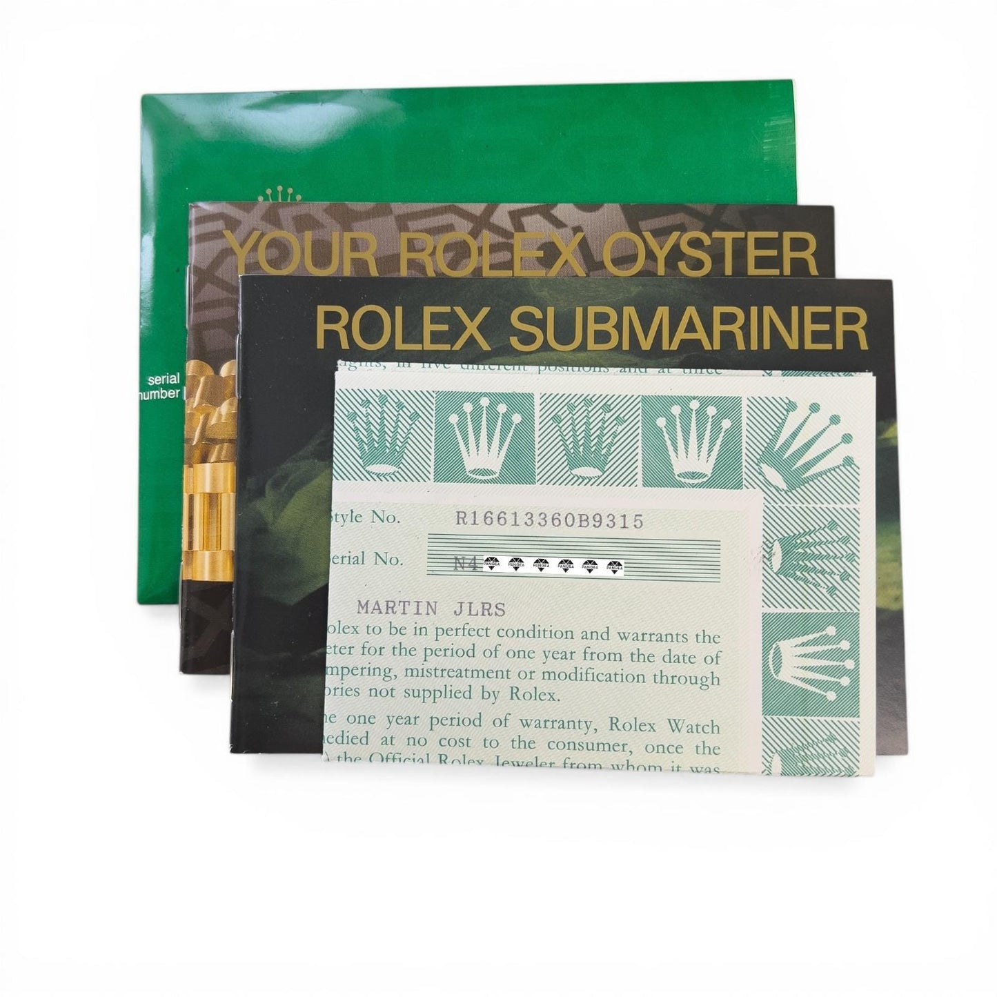 1991 Rolex Submariner 18k Gold & Stainless Steel Blue 40mm 16613 BOX + PAPERS