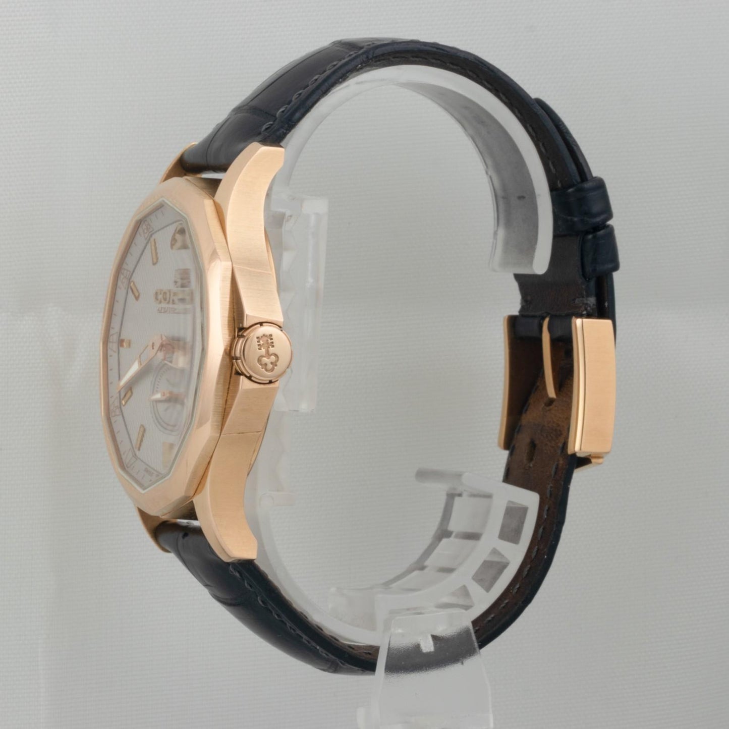 Corum Admiral's Cup Legend 42mm 395.101.55 FH12 Silver 18k Rose Gold BOX PAPERS