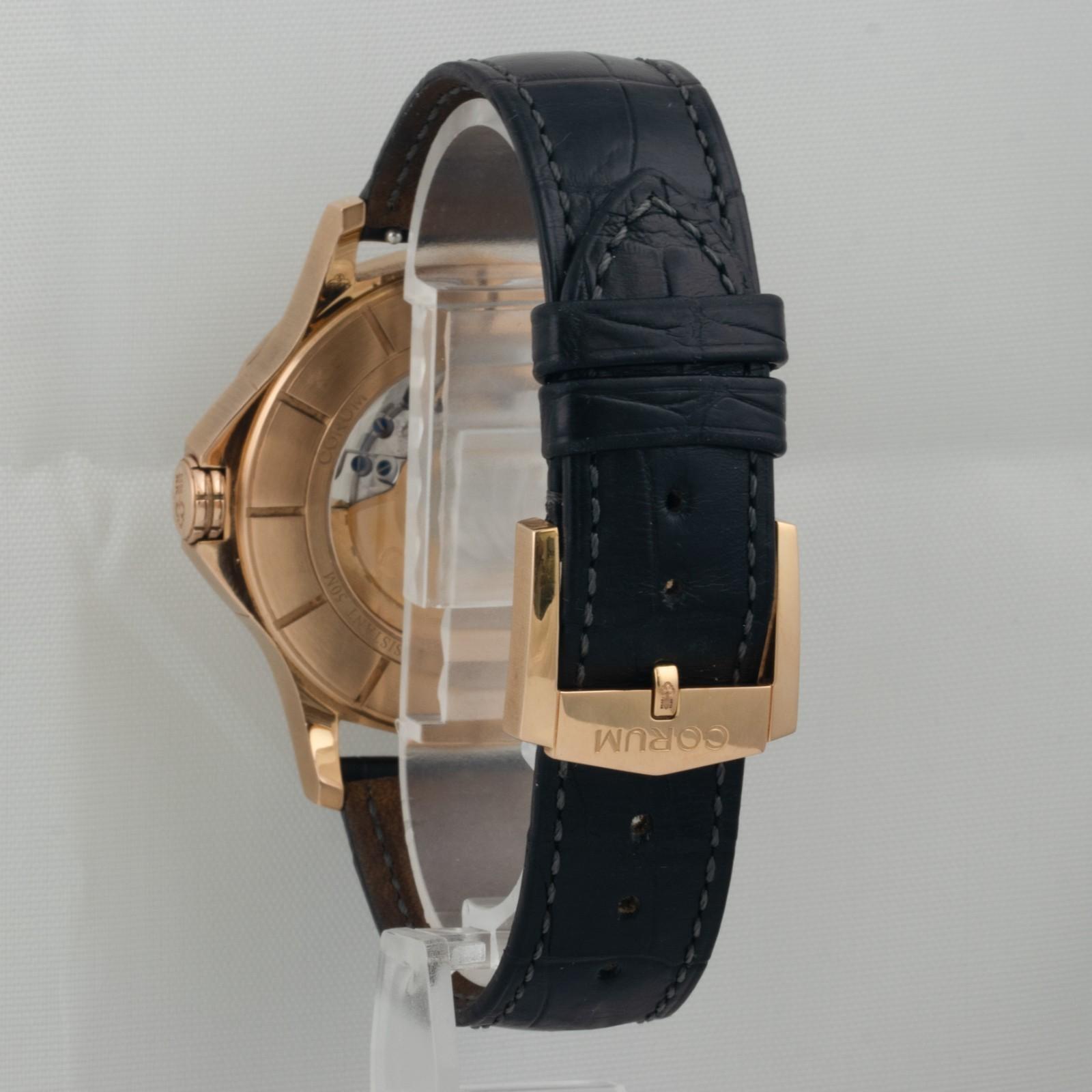 Corum Admiral's Cup Legend 42mm 395.101.55 FH12 Silver 18k Rose