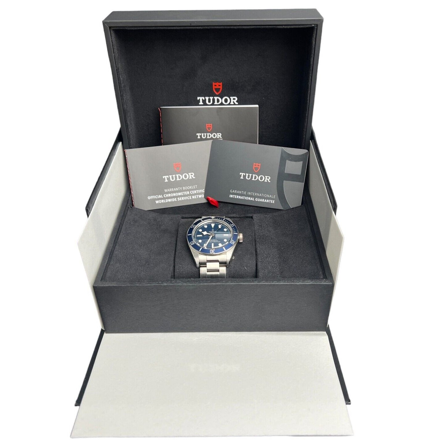 NOS Tudor Black Bay 58 Fifty Eight 79030B Navy Blue Stainless Steel Watch 2020