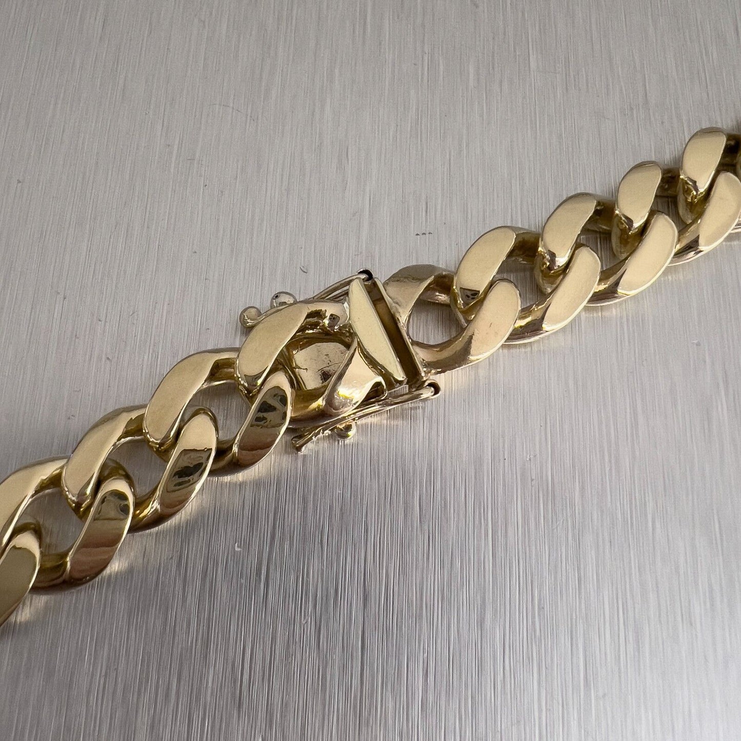 14k Yellow Gold Miami Cuban Link 11.00mm Chain Necklace 196.9g 24.5" HEAVY