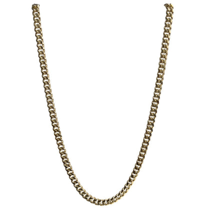 14k Yellow Gold Miami Cuban Link 8.5mm Chain Necklace 195.3g 34" HEAVY