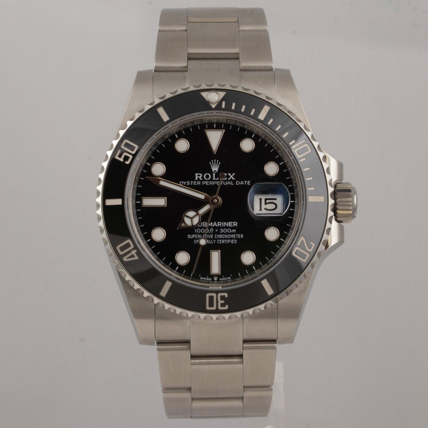 2024 Rolex Submariner Black Stainless Steel 41mm Watch 126610LN BOX & PAPERS