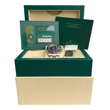 2024 Rolex Submariner Black Stainless Steel 41mm Watch 126610LN BOX & PAPERS