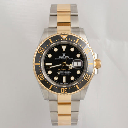 2022 Rolex Sea-Dweller 2-Tone 18k Stainless 43mm Black Watch 126603 BOX + PAPERS