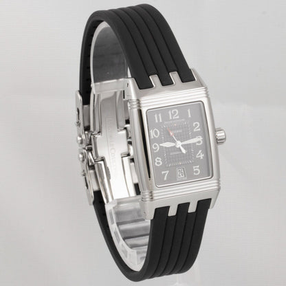 Jaeger LeCoultre Reverso Gran' Sport Date Black Stainless 27mm x 36mm 290.8.60