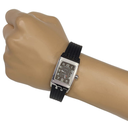 Jaeger LeCoultre Reverso Gran' Sport Date Black Stainless 27mm x 36mm 290.8.60