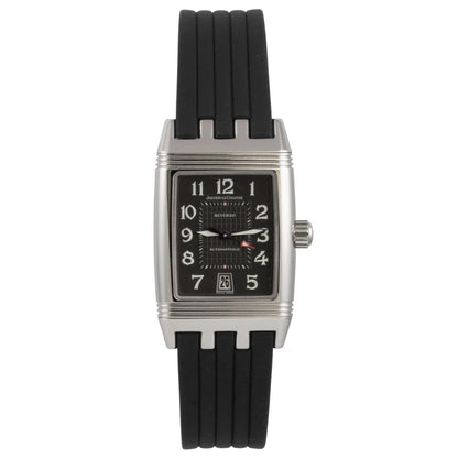 Jaeger LeCoultre Reverso Gran' Sport Date Black Stainless 27mm x 36mm 290.8.60