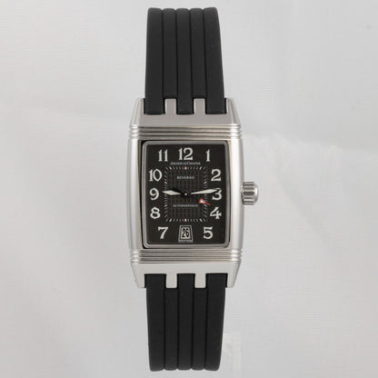 Jaeger LeCoultre Reverso Gran' Sport Date Black Stainless 27mm x 36mm 290.8.60