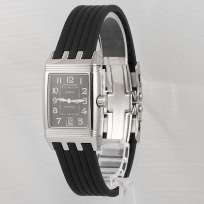 Jaeger LeCoultre Reverso Gran' Sport Date Black Stainless 27mm x 36mm 290.8.60