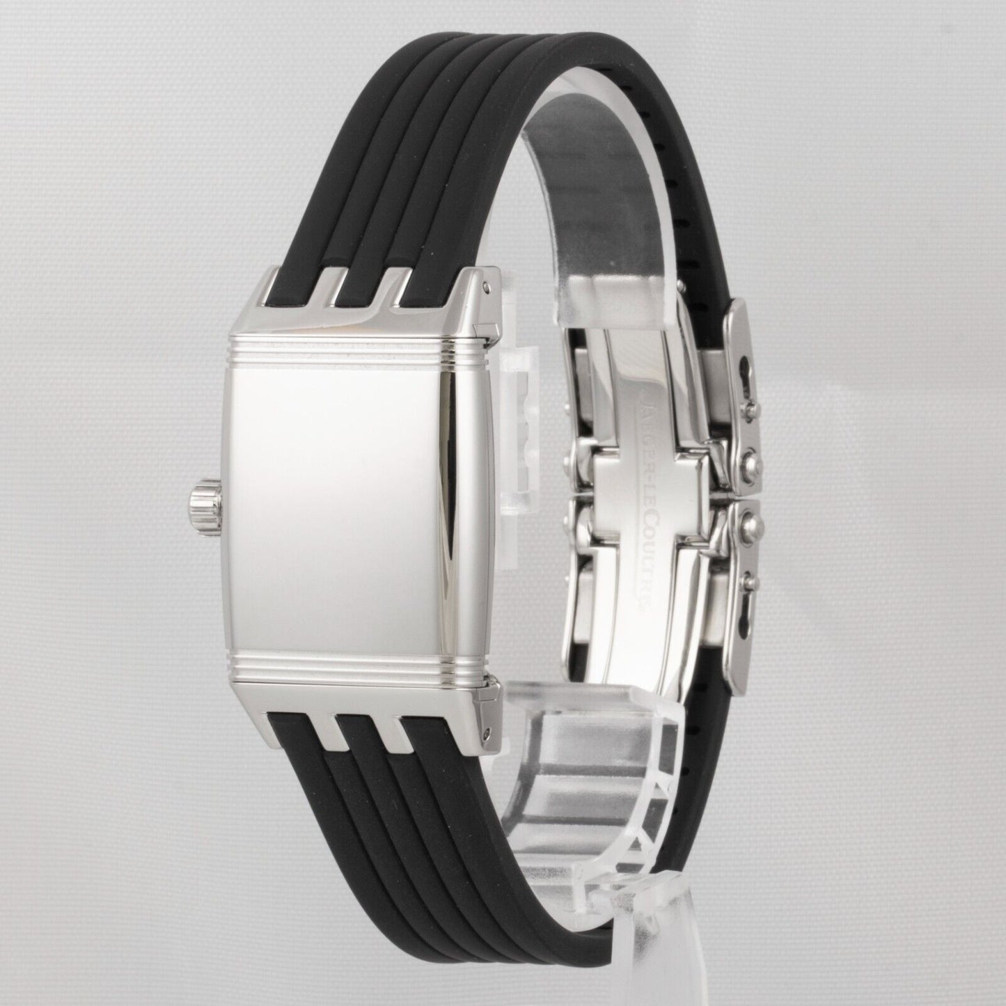 Jaeger LeCoultre Reverso Gran' Sport Date Black Stainless 27mm x 36mm 290.8.60