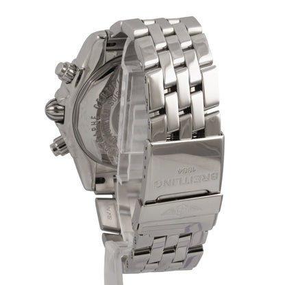 Breitling Chronomat Evolution A13356 Stainless Steel Gray Dial 44mm Watch