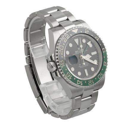 2023 Rolex GMT-Master II SPRITE Green Black LEFTY Steel 126720 VTNR BOX + PAPERS