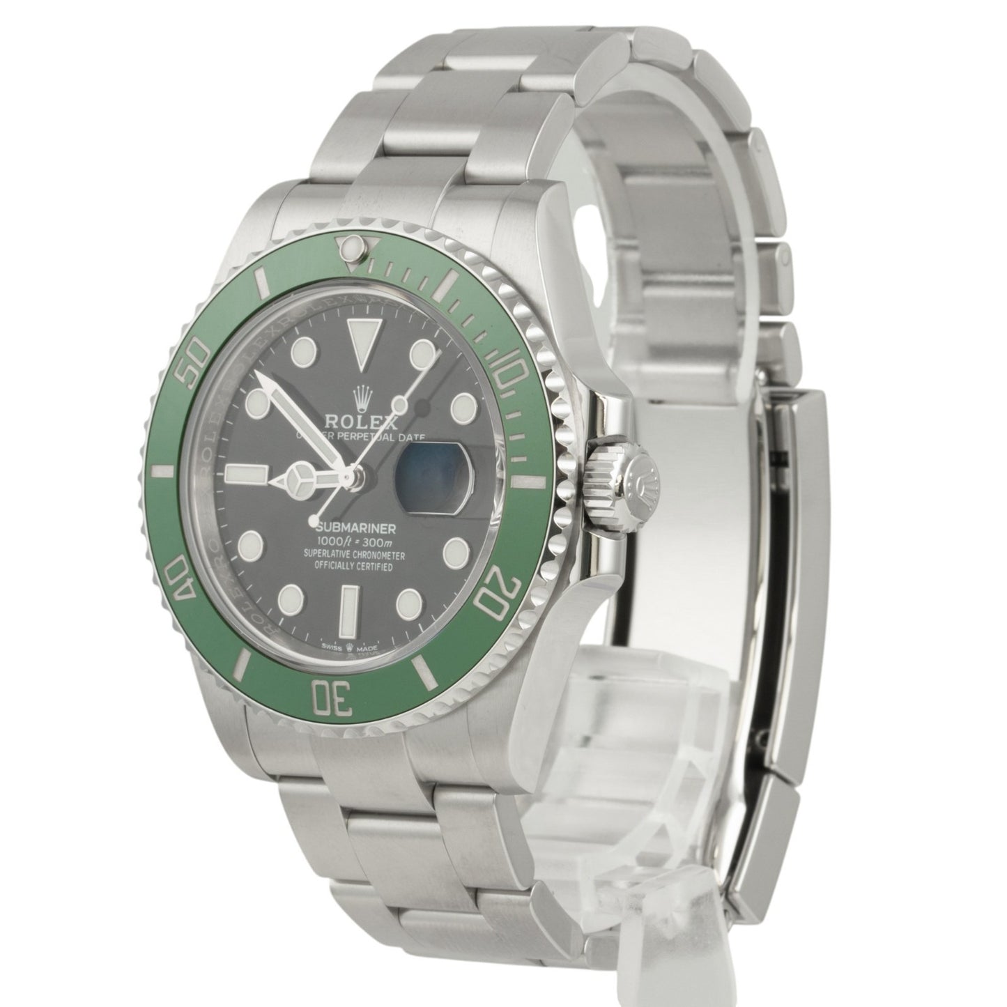 2023 Rolex Submariner STARBUCKS Green Stainless Steel 41mm 126610 LV BOX PAPERS