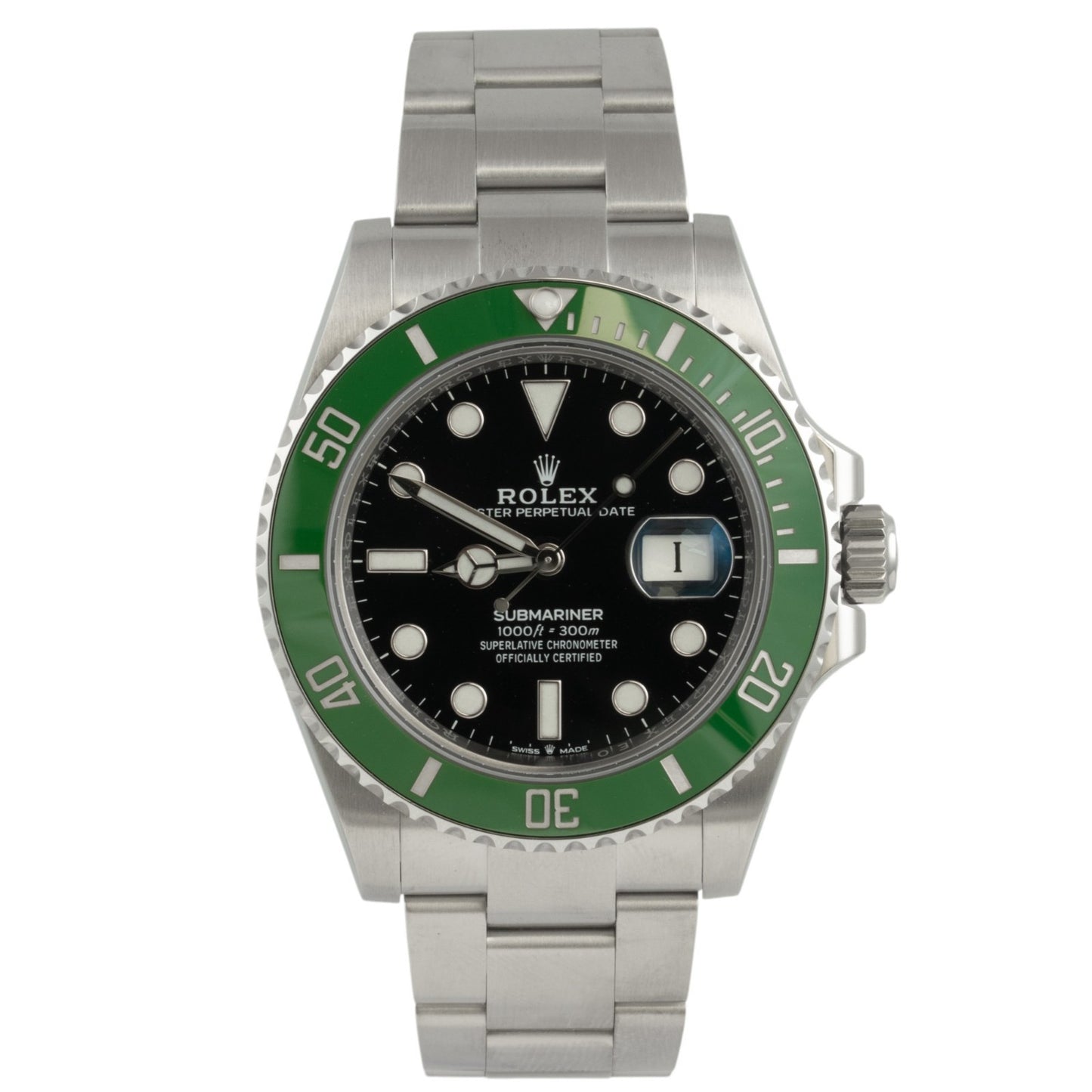 2023 Rolex Submariner STARBUCKS Green Stainless Steel 41mm 126610 LV BOX PAPERS