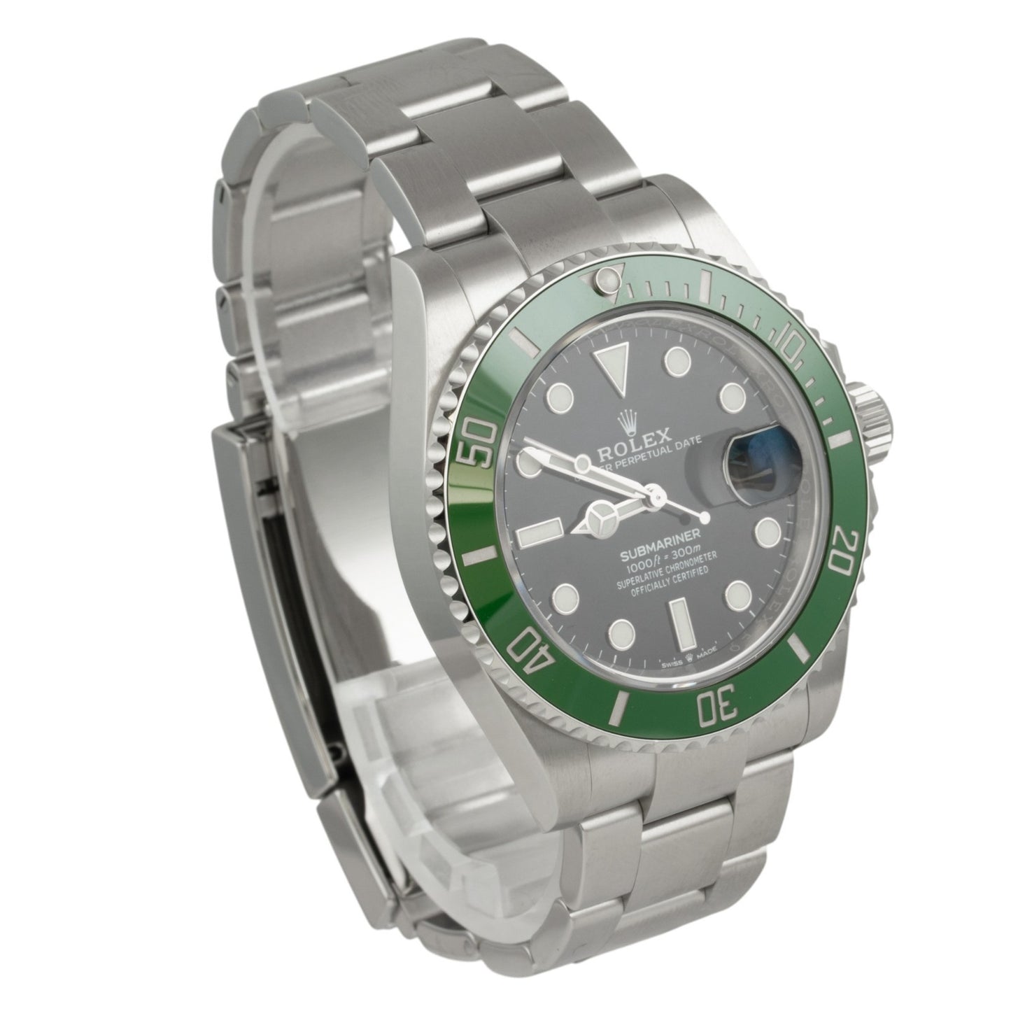 2023 Rolex Submariner STARBUCKS Green Stainless Steel 41mm 126610 LV BOX PAPERS