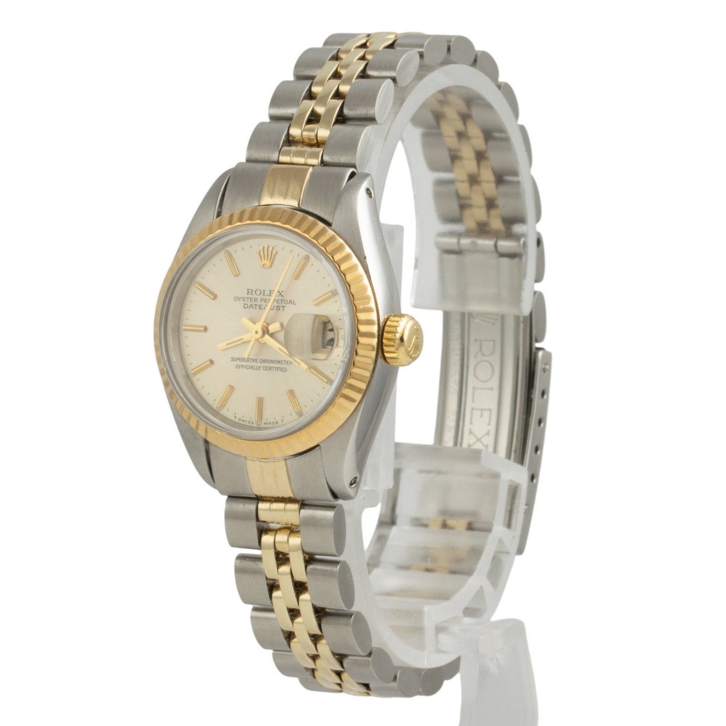 1983 Rolex DateJust 6917 26mm CHAMPAGNE Steel & 18k Gold Ladies JUBILEE Watch