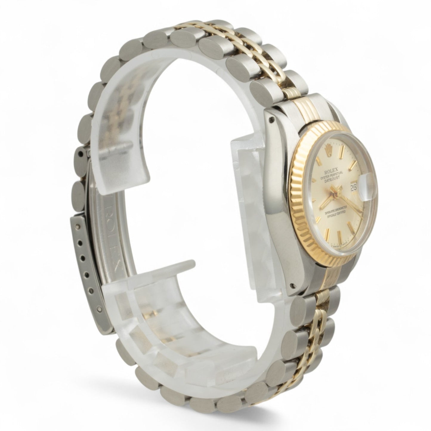 1983 Rolex DateJust 6917 26mm CHAMPAGNE Steel & 18k Gold Ladies JUBILEE Watch