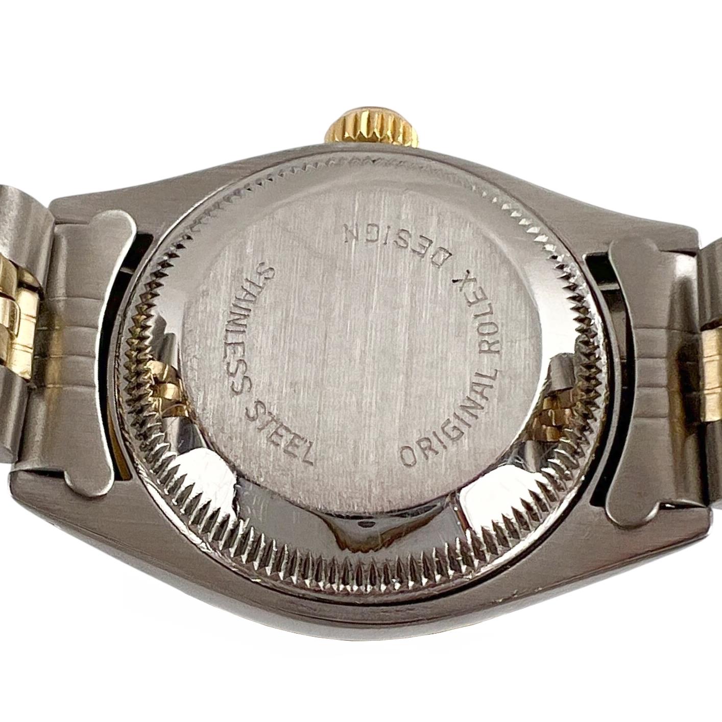 1983 Rolex DateJust 6917 26mm CHAMPAGNE Steel & 18k Gold Ladies JUBILEE Watch