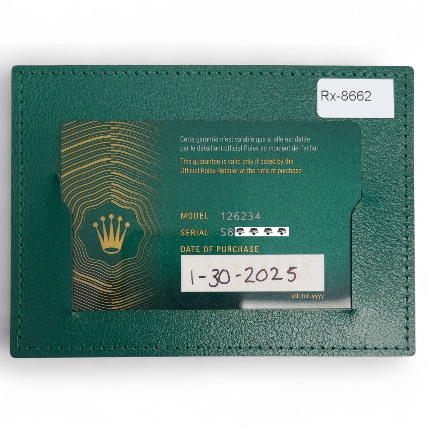 2025 Rolex DateJust 126234 36mm Stainless MINT GREEN Dial JUBILEE BOX + PAPERS