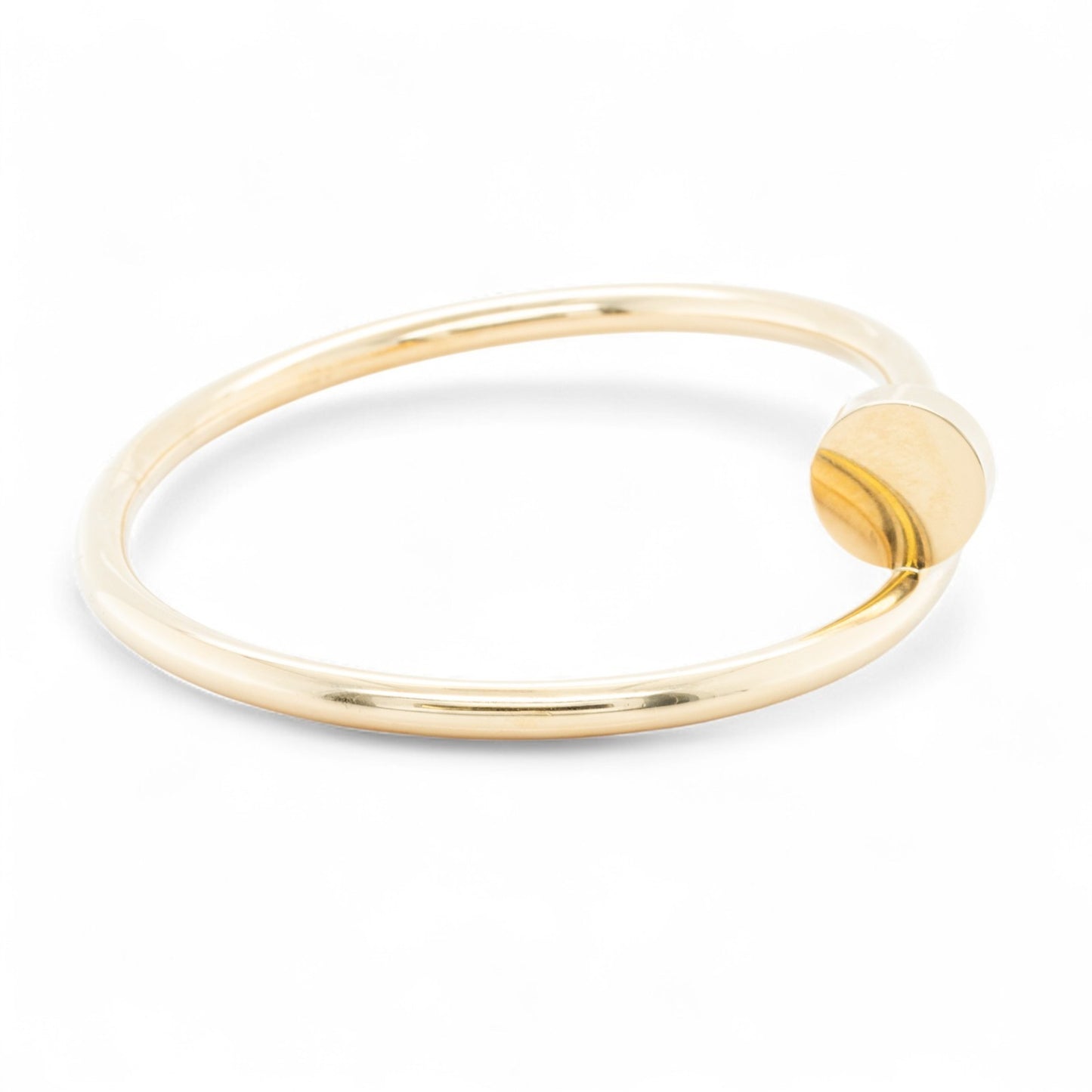 Cartier Juste un Clou 18k Yellow Gold Classic Model NAIL Bracelet SZ 17 BOX CERT