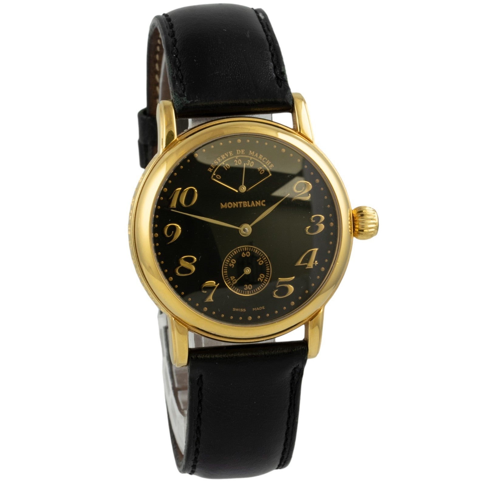 Montblanc Meisterstuck Reserve de Marche 7003 Gold Tone Steel