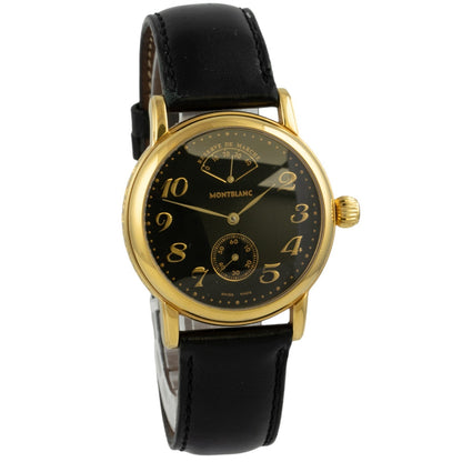 Montblanc Meisterstuck Reserve de Marche 7003 Gold Tone Steel Manual Watch BOX