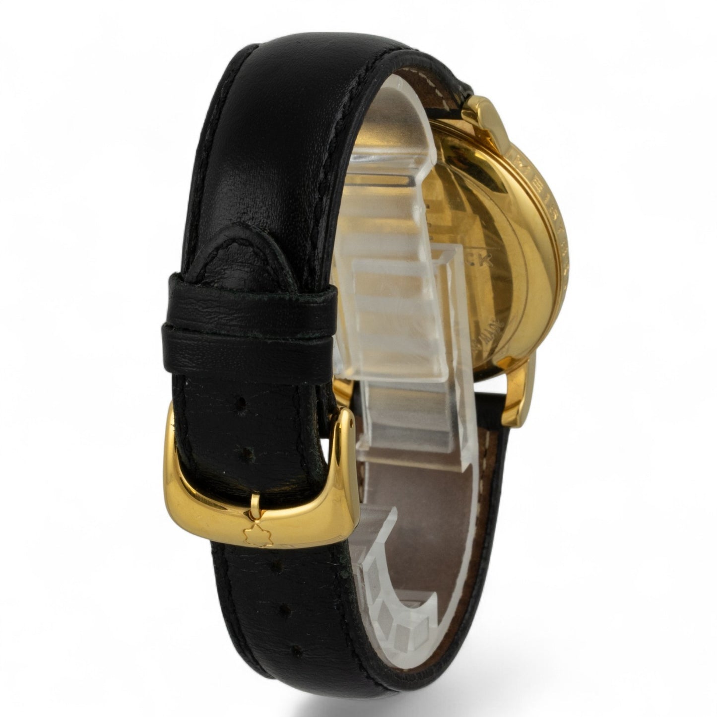 Montblanc Meisterstuck Reserve de Marche 7003 Gold Tone Steel Manual Watch BOX