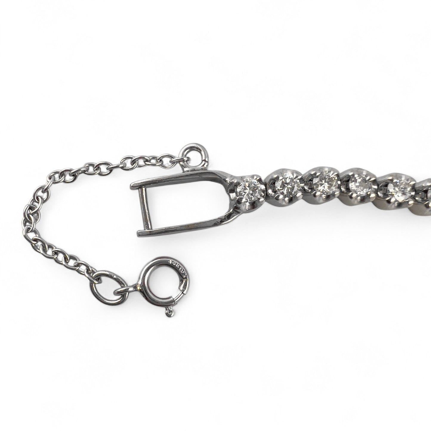 Tiffany & Co. Hamilton Movement Platinum & 14k White Gold Diamond Ladies Watch