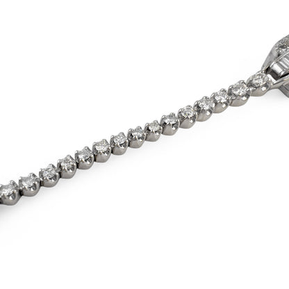 Tiffany & Co. Hamilton Movement Platinum & 14k White Gold Diamond Ladies Watch