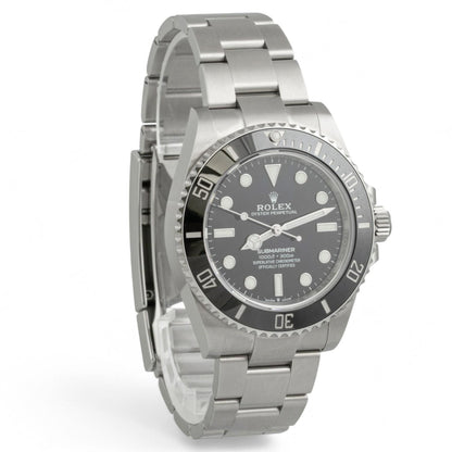 2024 Rolex Submariner No-Date Black Stainless Steel 41mm Watch 124060 BOX PAPERS
