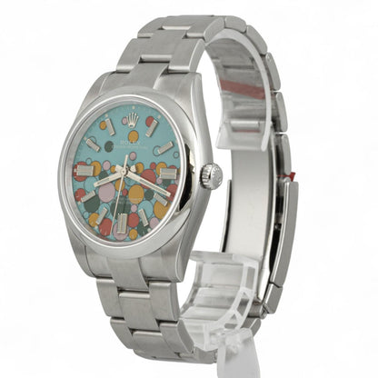 2023 Rolex Oyster Perpetual CELEBRATION Steel 41mm 124300 STICKERS BOX + PAPERS