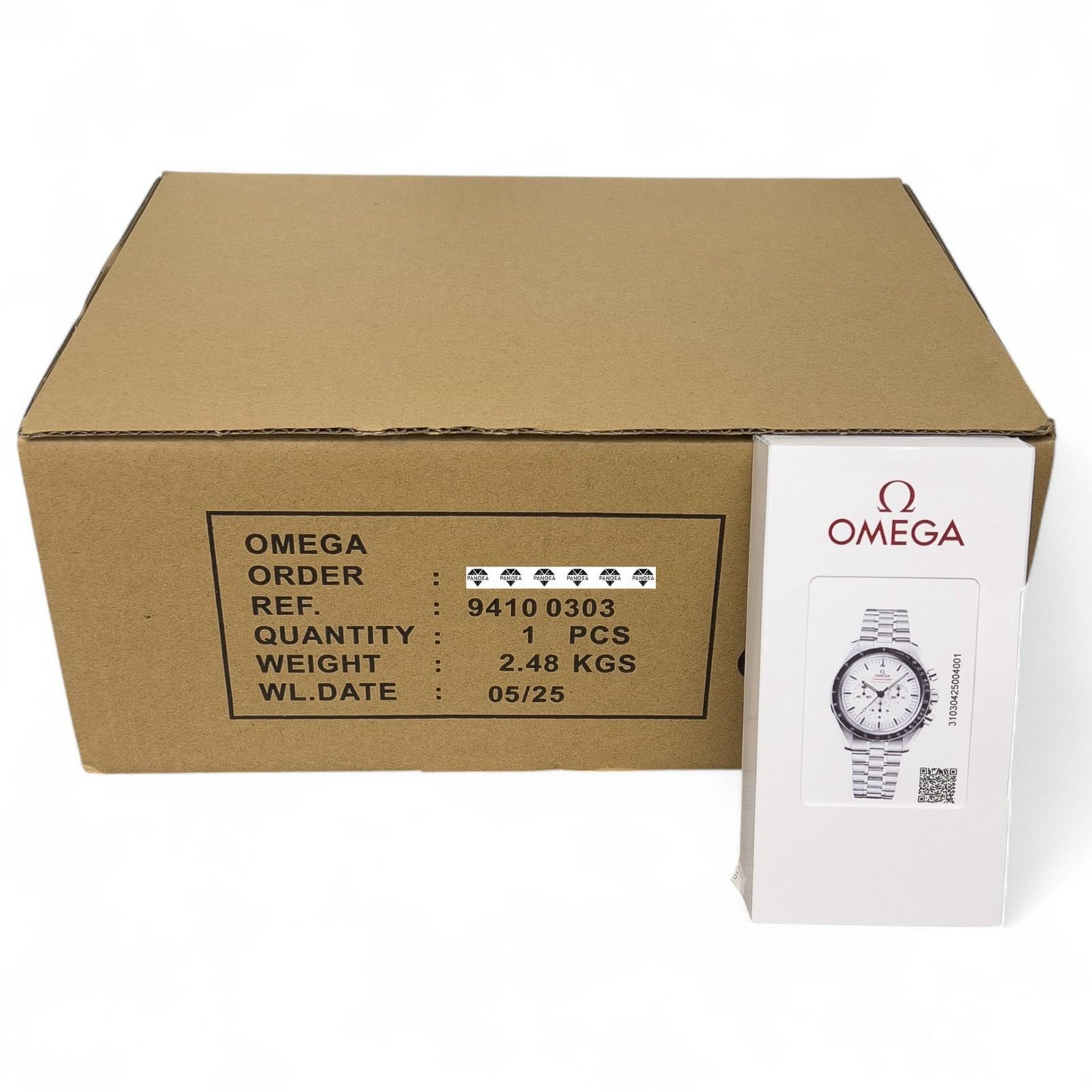 NEW 2026 Omega Speedmaster Moonwatch WHITE 42mm 310.30.42.50.04.001 COMPLETE