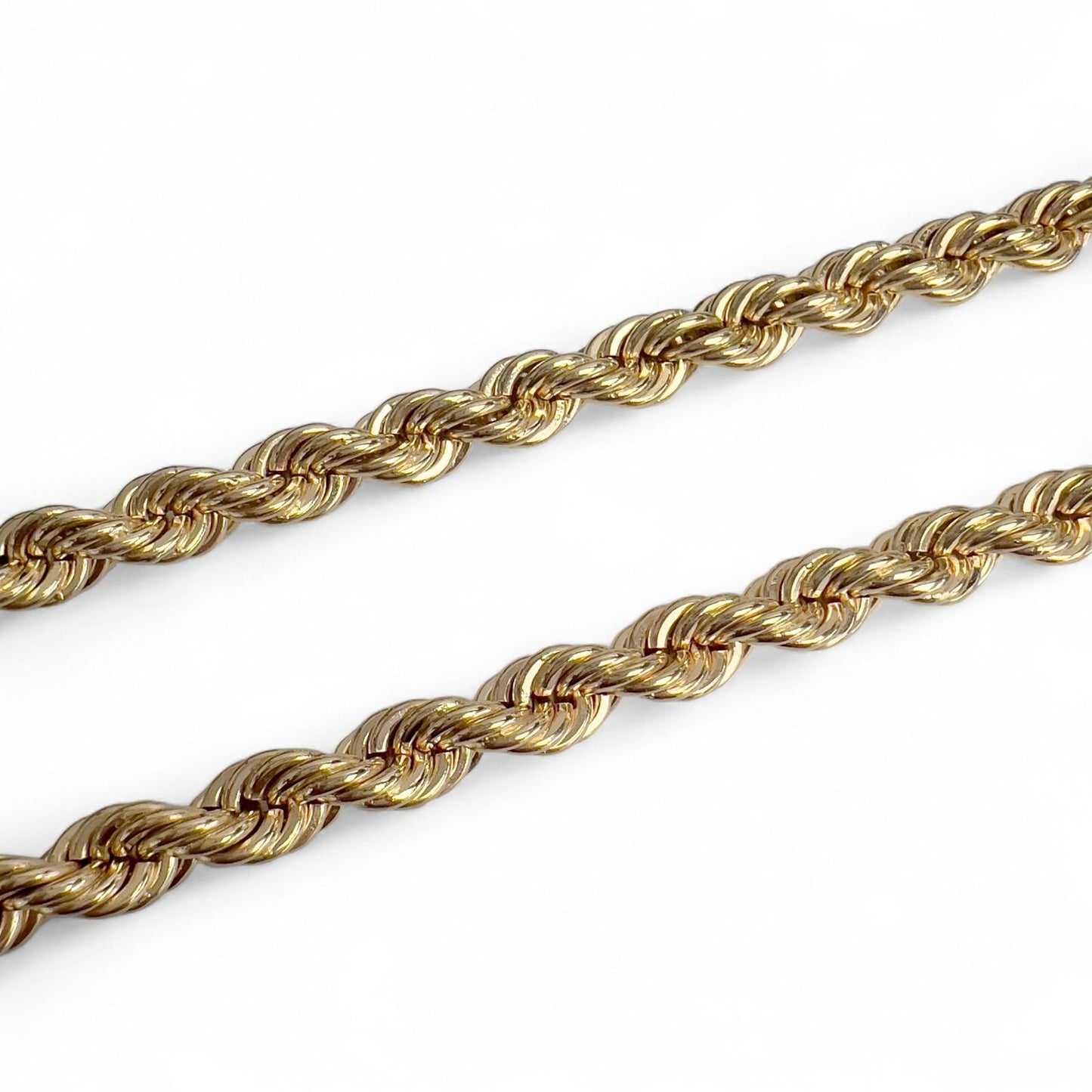 Balestra 14k Yellow Gold Rope Chain 8.2mm Link Necklace 35.5" 223.2g THICK HEAVY