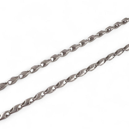 Platinum 950 Mariner Anchor Fancy Designer Link Chain Necklace 20" 40g 4.5mm