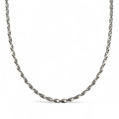 Platinum 950 Mariner Anchor Fancy Designer Link Chain Necklace 20" 40g 4.5mm