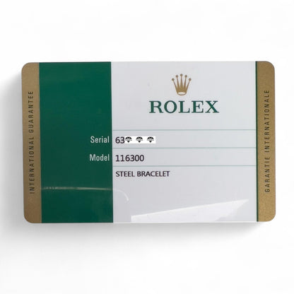 Rolex Datejust II 41mm MOP Diamond Dial Bezel Stainless Steel 116300 BOX PAPERS