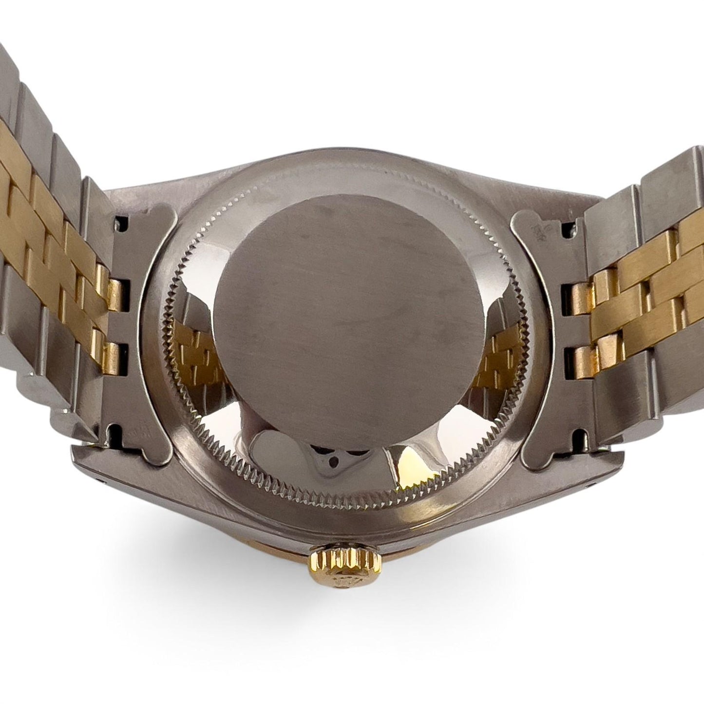 Rolex Datejust 36mm MOP Diamond Dial Bezel 18k Gold & Stainless Steel 16233 BOX