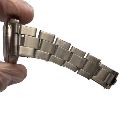 Rolex Oyster Date Precision 6694 Silver Dial Stainless Steel Smooth Bezel 34mm